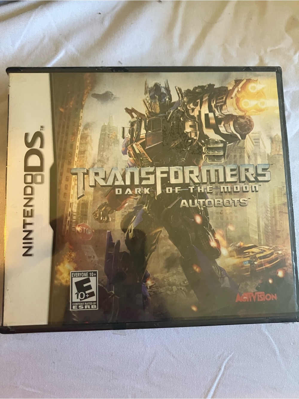 Nintendo Transformers: Dark of the Moon - Autobots (Black/Cream)